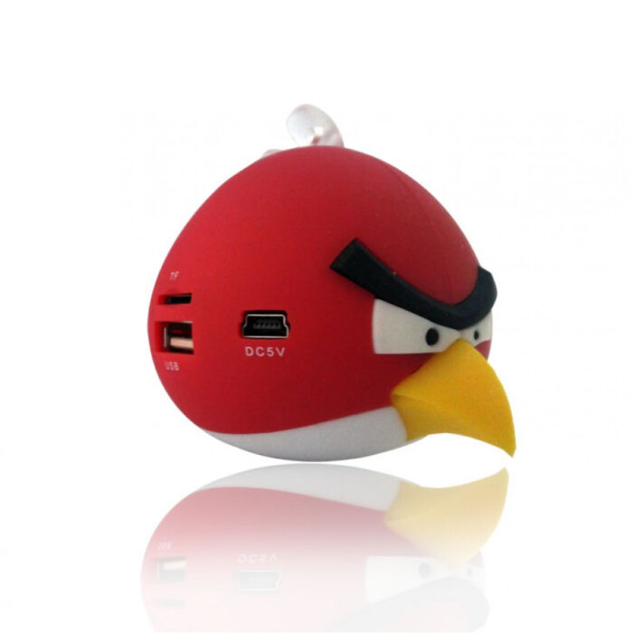 Angry Bird Rechargeable Portable MP3 Speaker - 2