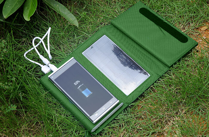 Four Piece Portable Solar Power Bank - 5