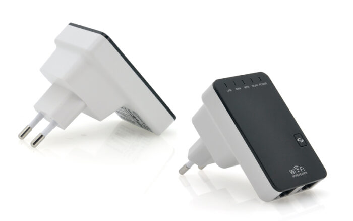 Wall Powered Mini Portable Wireless-N Router - 2