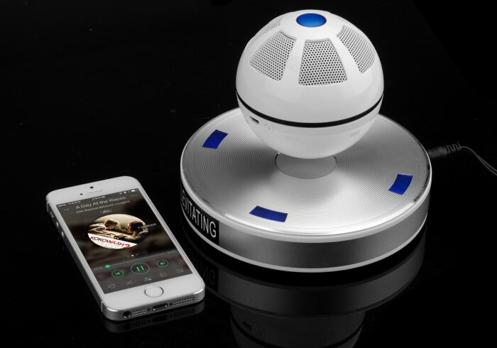 White Levitating Bluetooth 4.1 Speaker - 6