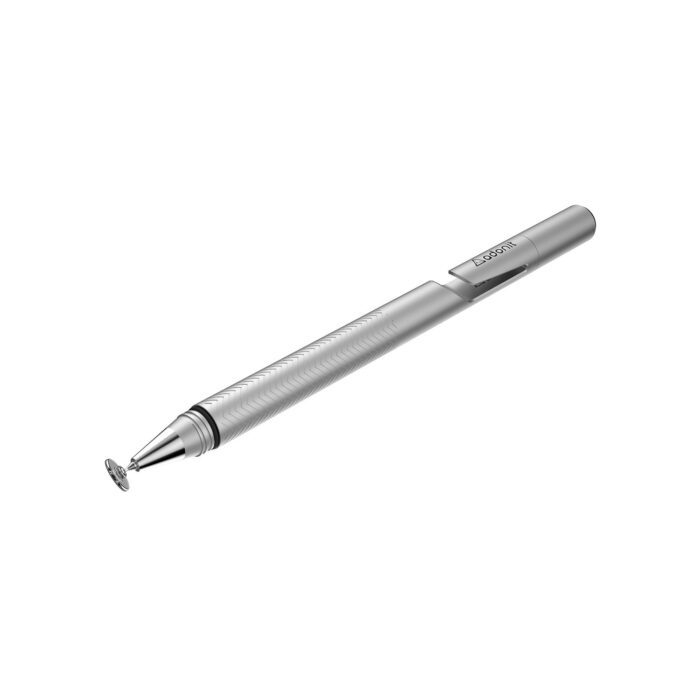 Silver Fine Point Stylus for Smartphones and Tablets