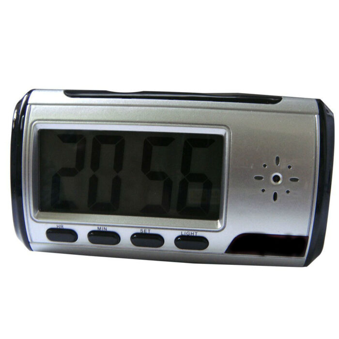 Portable Alarm Clock Spy Camera DVR with Motion Detection