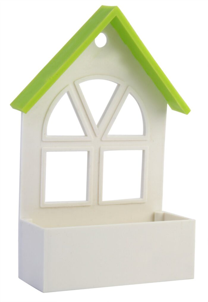 Plastic House Shaped Pot Basil Home Plant Growing Kit