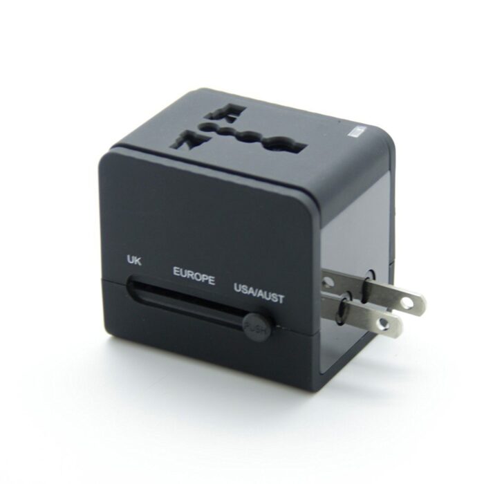 Universal 2 Usb Travel Adapter-2100 Ma Adaptor