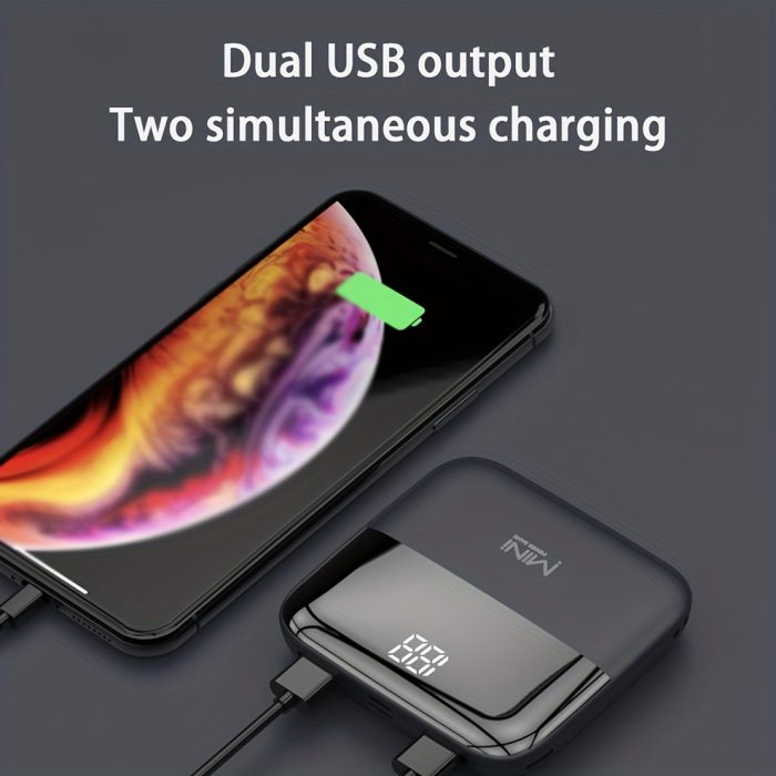 10000 mAh 5V2A Fast Charging Pocket Power Bank Zahuu.com