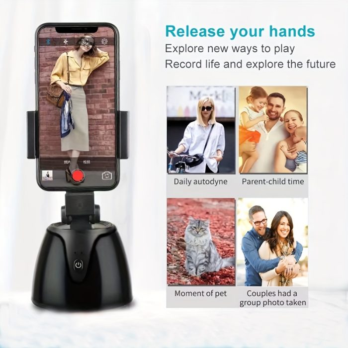 360 ° Rotation, Facial Tracking Intelligent Phone Holder zahuu.com