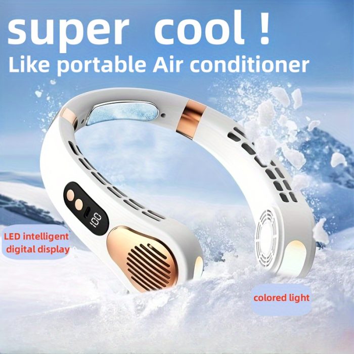 5-speed Portable Neck Cooling Fan Zahuu.com