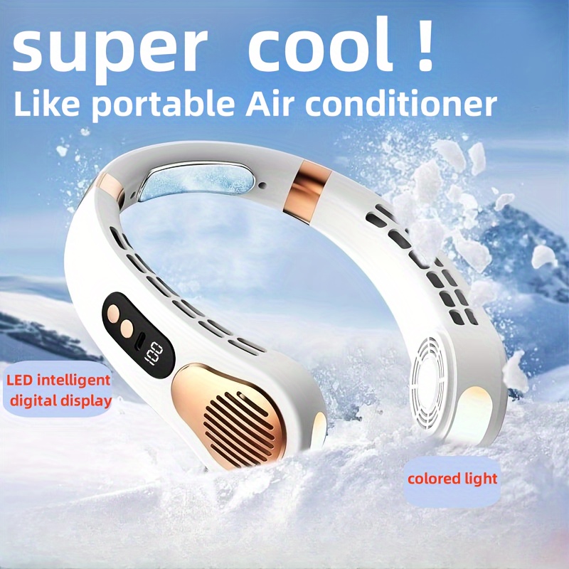 5-speed Portable Neck Cooling Fan Zahuu.com 10