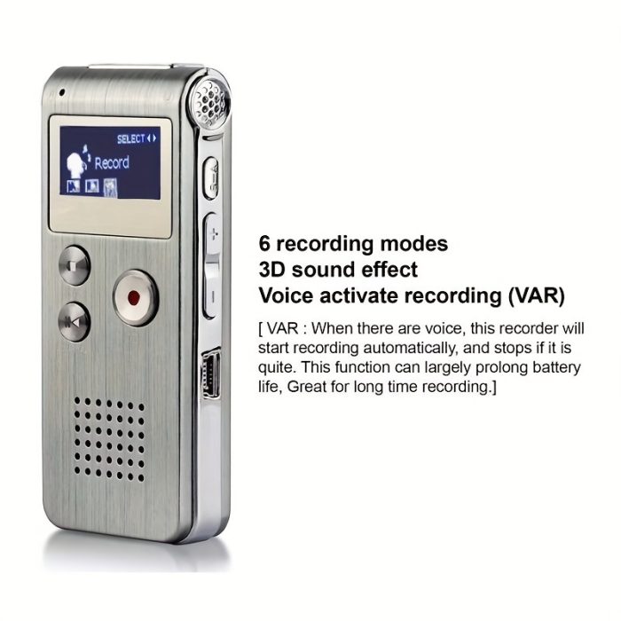 Digital Audio Voice Recorder MP3 Player zahuu.com