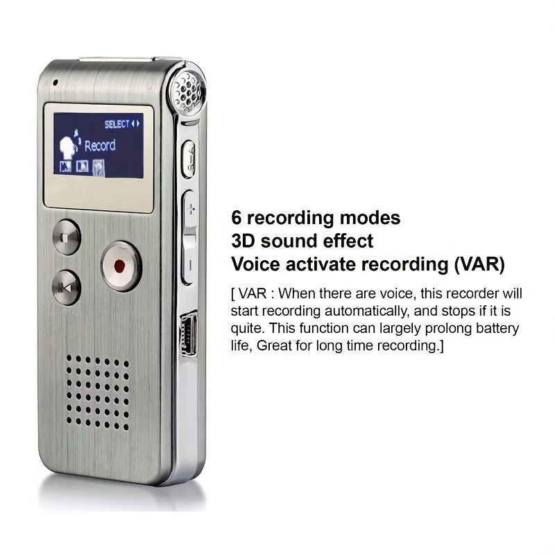 Digital Audio Voice Recorder MP3 Player zahuu.com 7