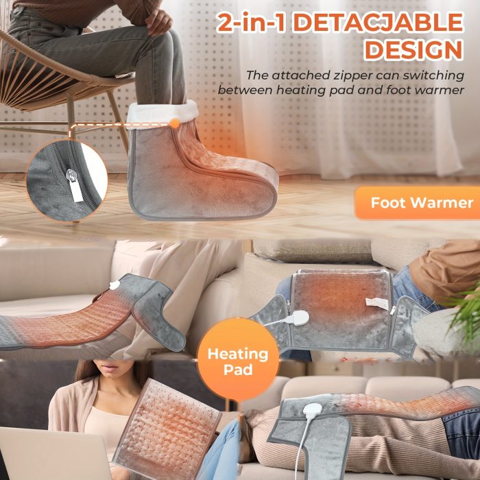 Electric Heating Foot Warmer Zahuu.com