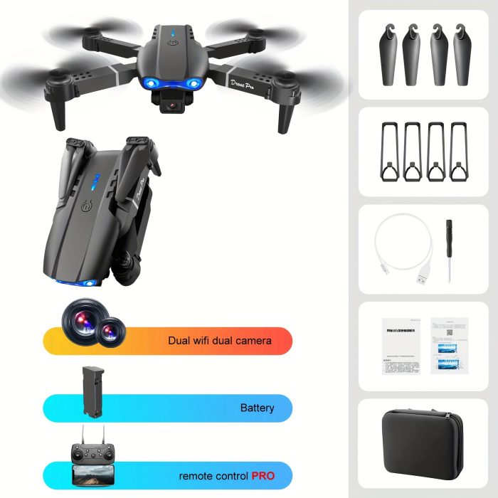 Foldable Remote Control Drone with Camera