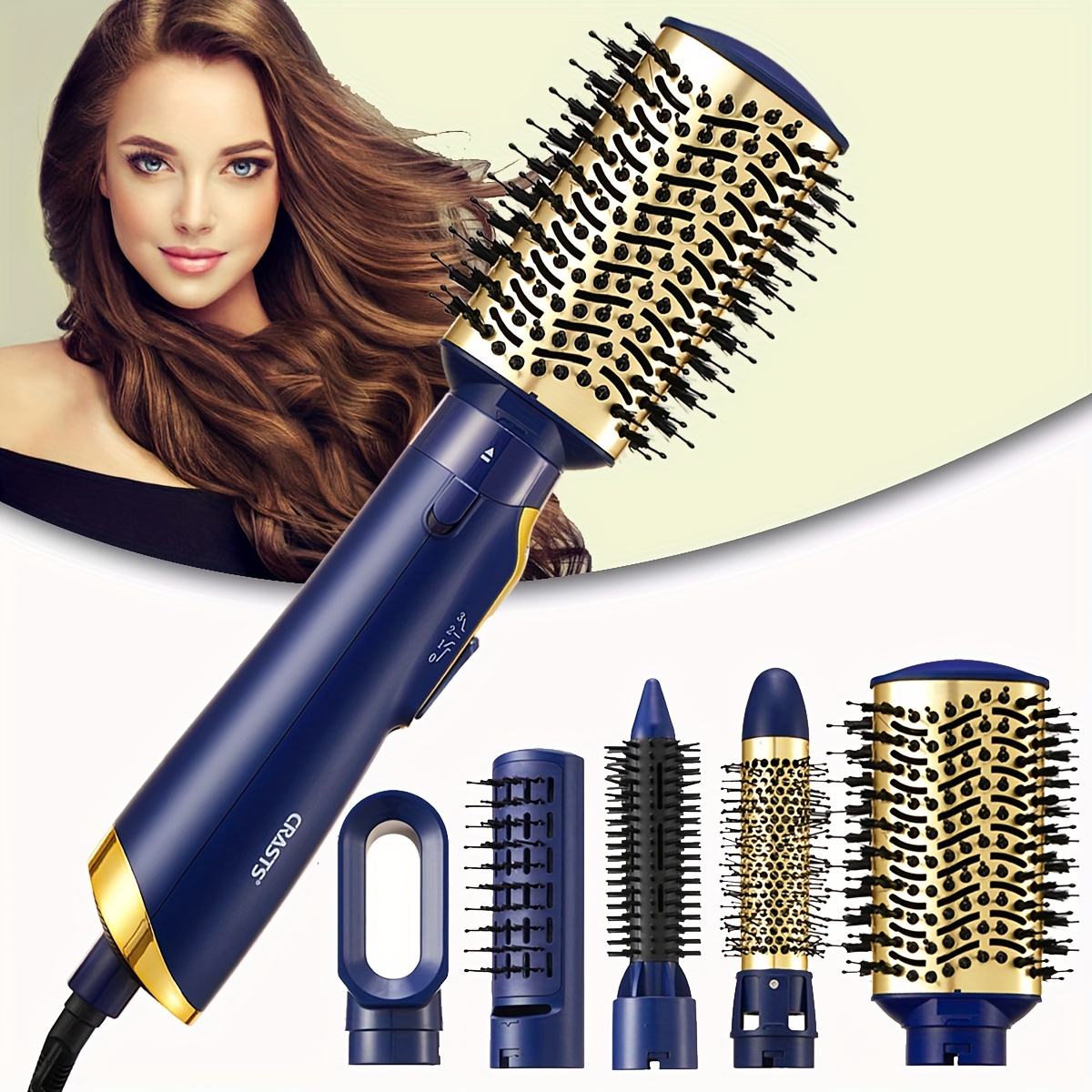 Hot Air Brush & Hair Straightener Zahuu.com 4