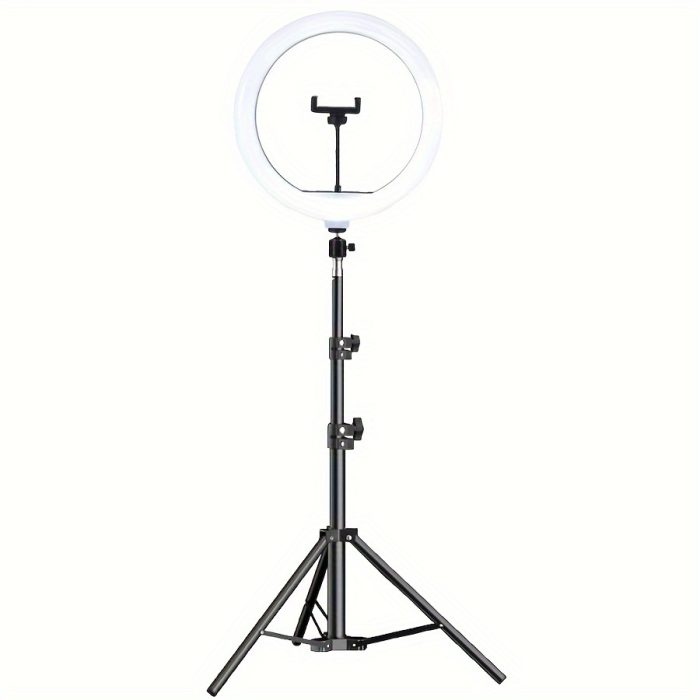 LED Circle Light With Flexible Tripod Stand Zahuu.com