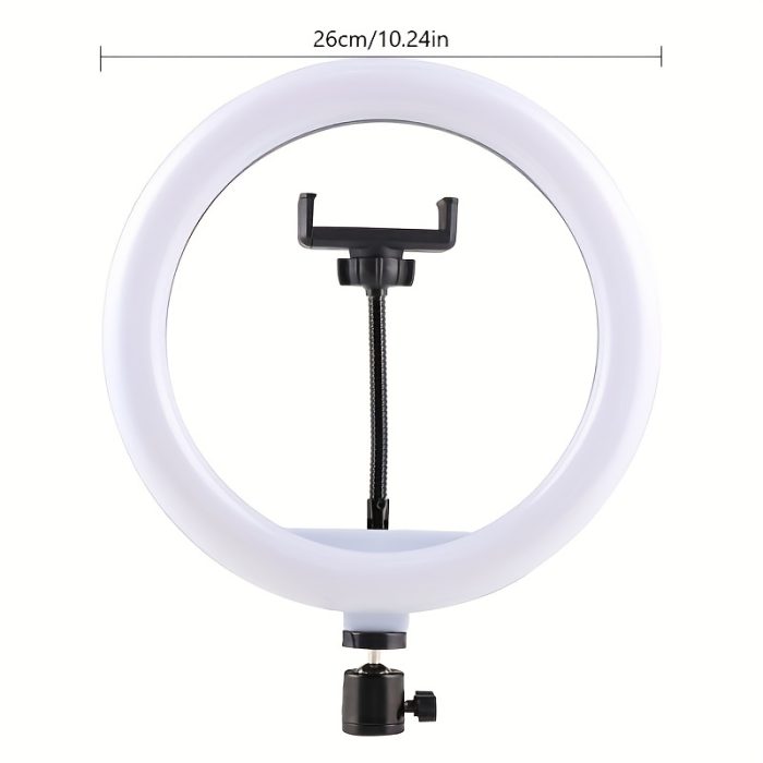 LED Circle Light With Flexible Tripod Stand Zahuu.com