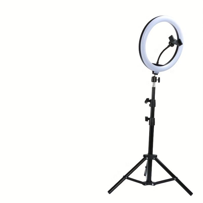 LED Circle Light With Flexible Tripod Stand Zahuu.com