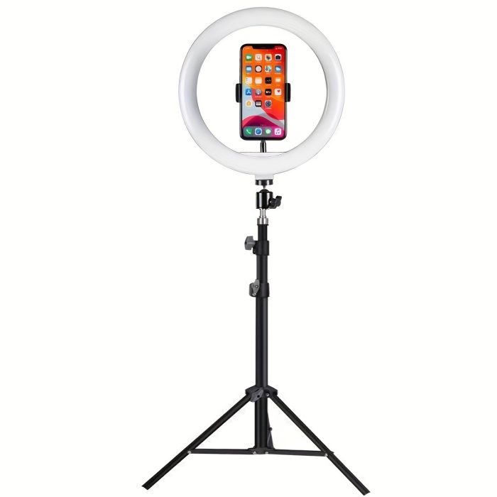 LED Circle Light With Flexible Tripod Stand Zahuu.com