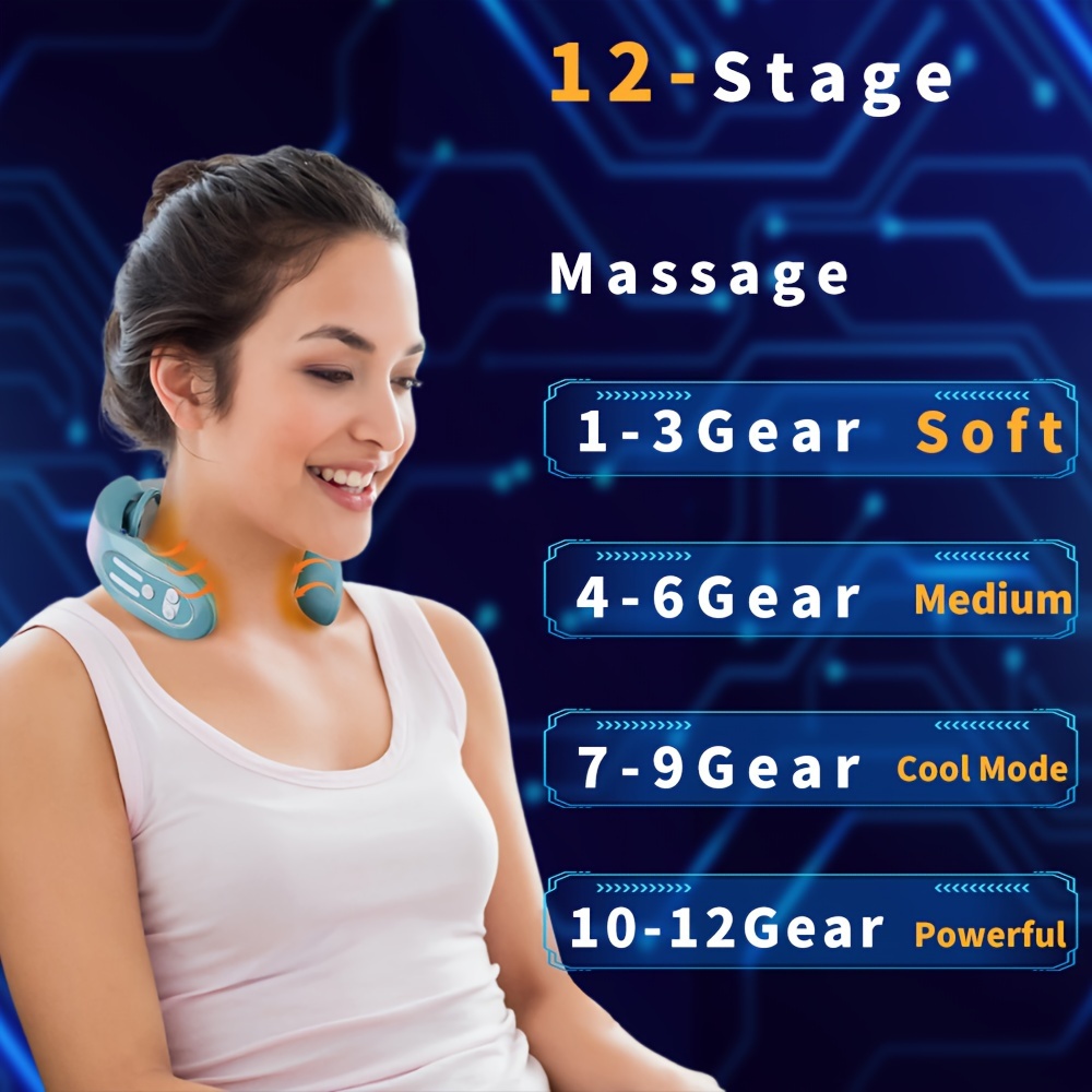 Neck Acupoint Lymphatic Massager Zahuu.com 6