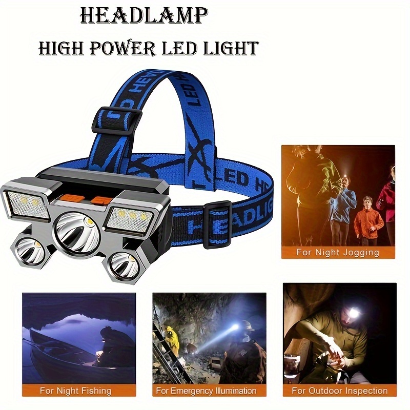 Portable 5 LED Headlamp Zahuu.com 1