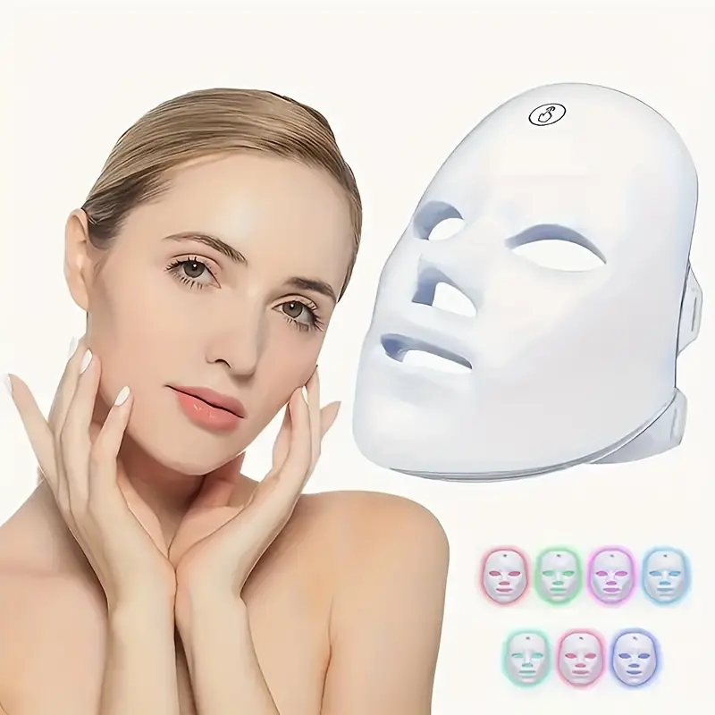 Portable 7 Color Light Facial Mask Touch Screen Skin Care Device zahuu.com 6