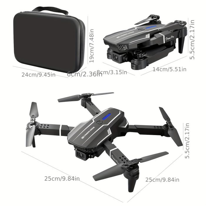 Quadcopter UAV Drone With Altitude Hold & Dual Cameras