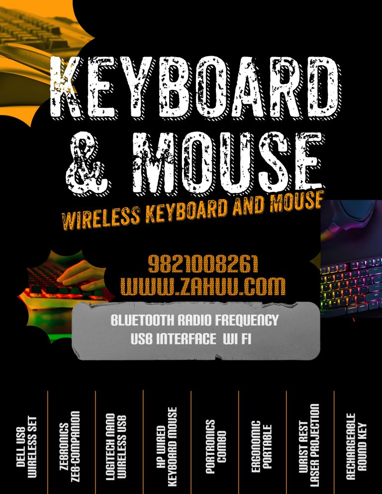 Zahuu Keyboard & Mouse